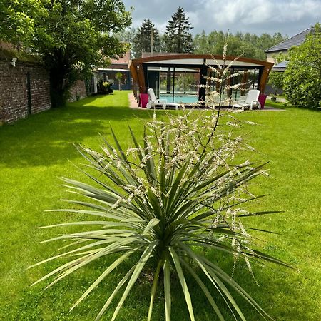 Gite Avec Piscine Appartement Lestrem Buitenkant foto